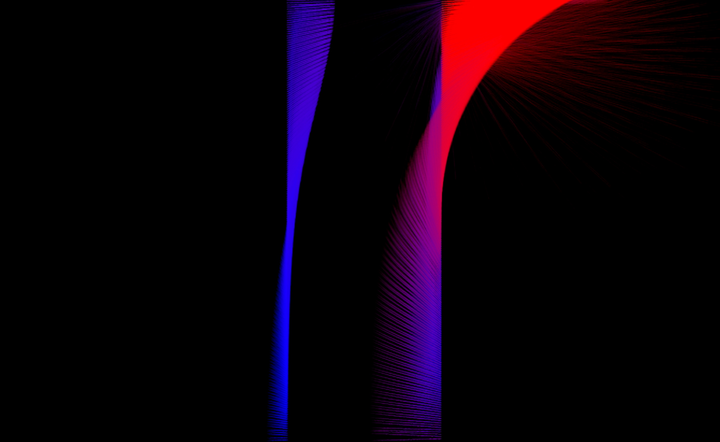 Blossom — 抽象茎状光迹