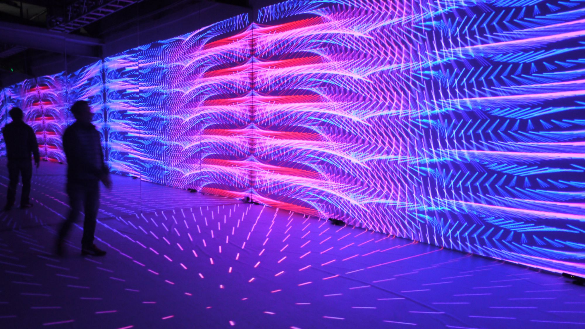 能量场 — 粒子波动近景